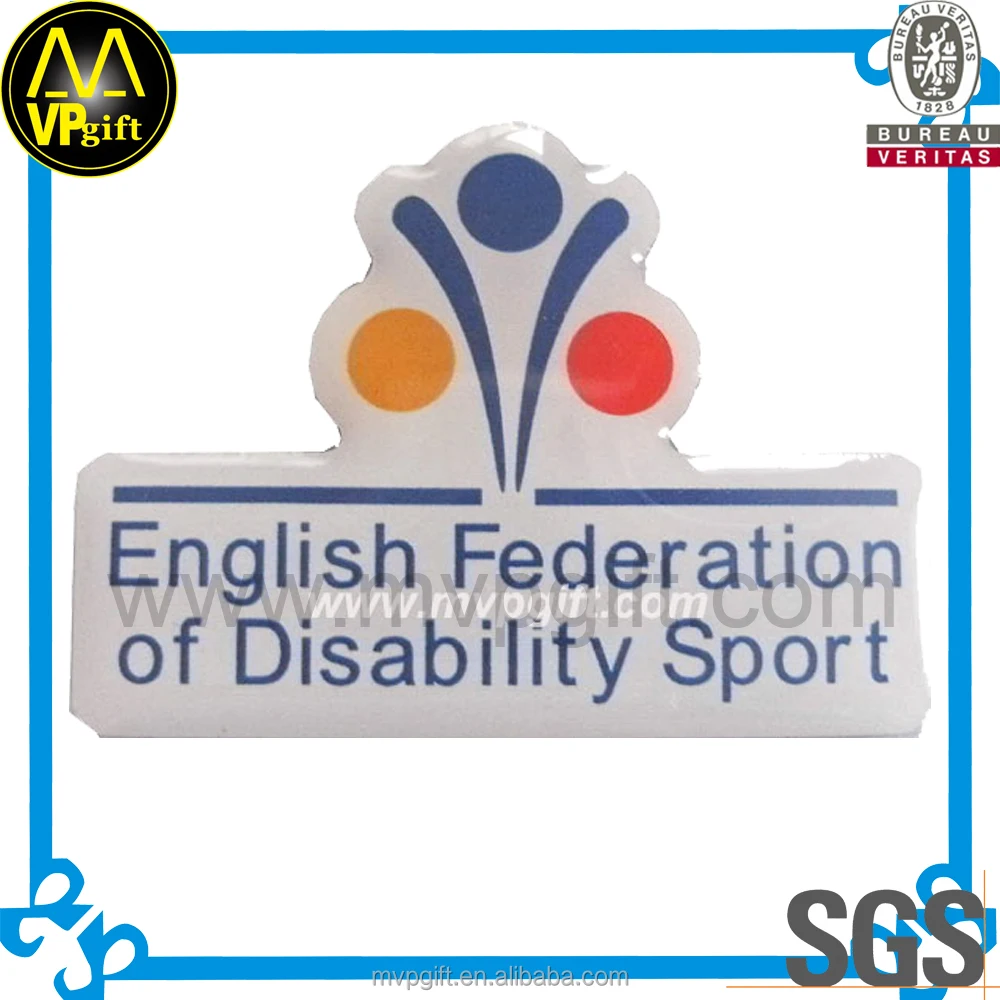 Новый металлический магнитный значок с принтом из