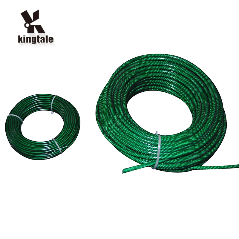 Nylon Coated Steel Wire/Plastic Coated Wire Rope/PVC Coated Wire Rope