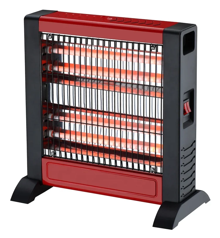 
2021 electric space quartz heater with safety switch and CE 