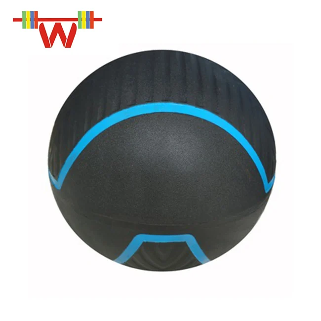 Colorful rubber weight lifting fitness medicine ball with nice price