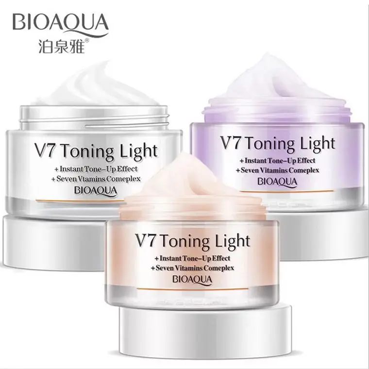 Bioaqua Vitamin C Moisturizing Lightening Whitening Toning Lotion Tone Up Cream