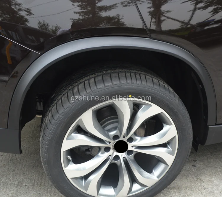 PP wheel arch fender flares for X5 F15 2014-2018 Wheel trim Auto accessories