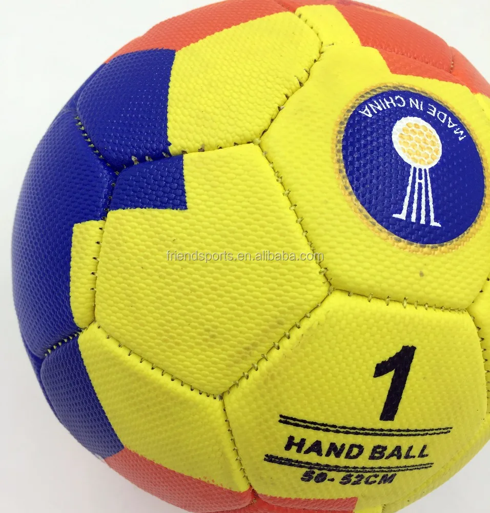 size 12 3 ( machine stitched ) HANDBALL with PVC ( textured ) body