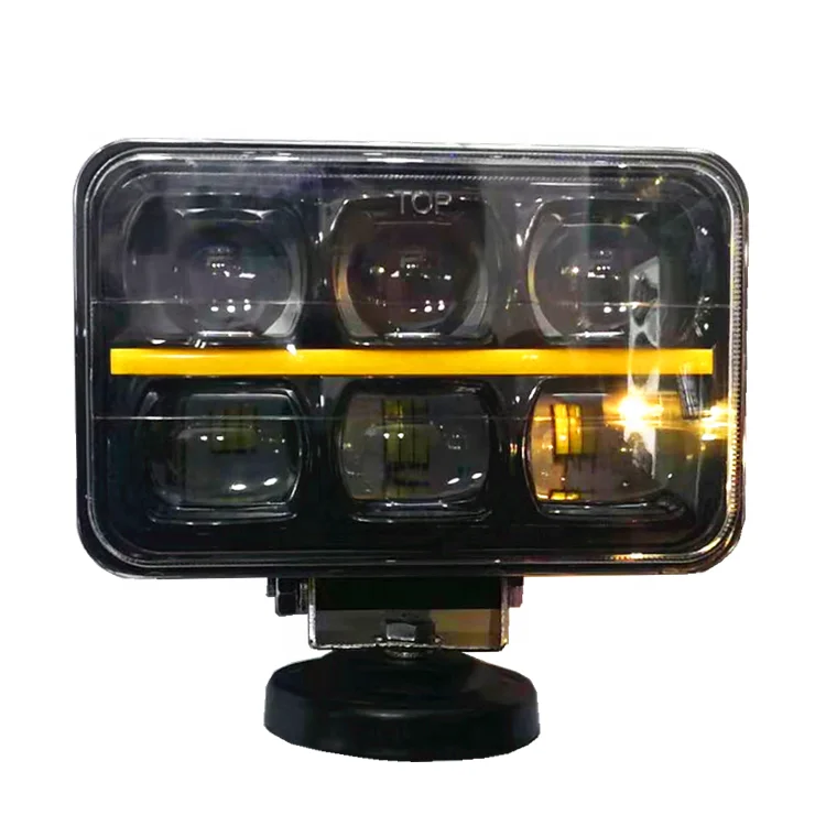 2019 NEW work light for car with flood and spot beams 12-80v 60W high/low daytime running light