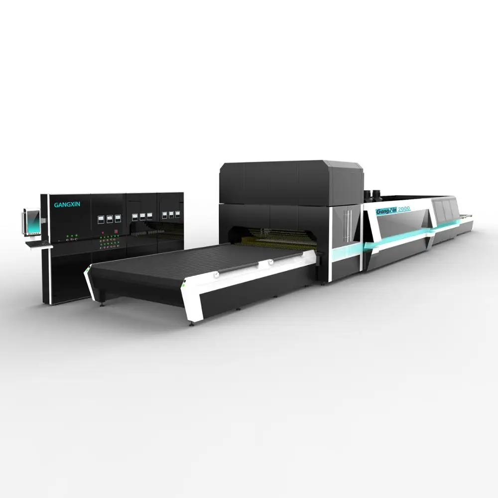 Glass Tempering Furnace Making Machine GX-P2850-Y25 Flat and Bend Tempered Glass New Product 2020 Horizontal Provided Radiation