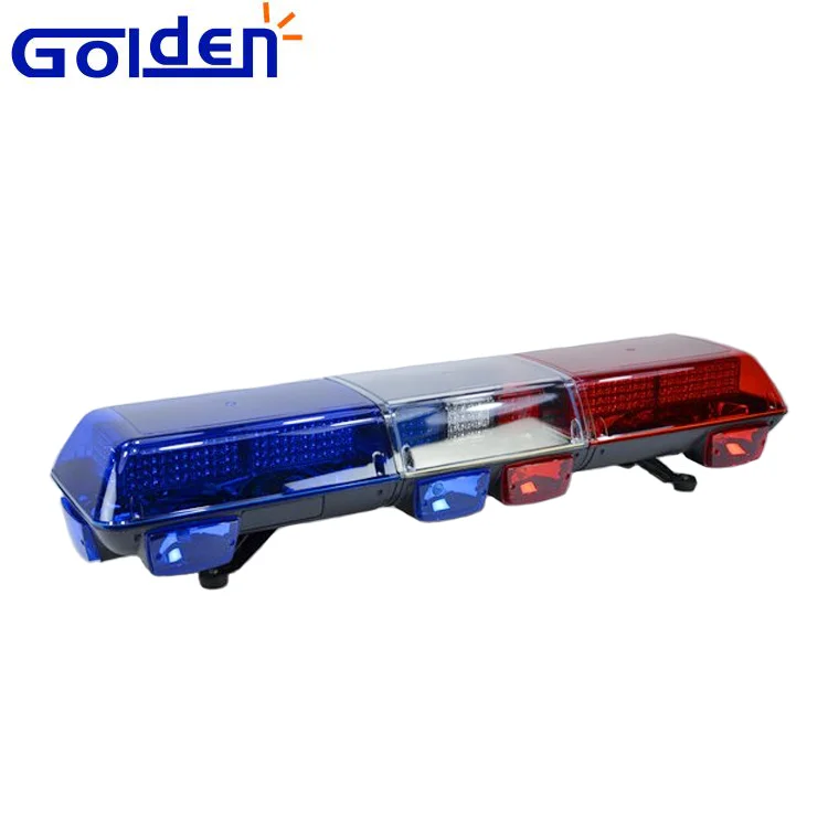 Response vehicle hook mount red blue warning military police streethawk lightbar with speaker