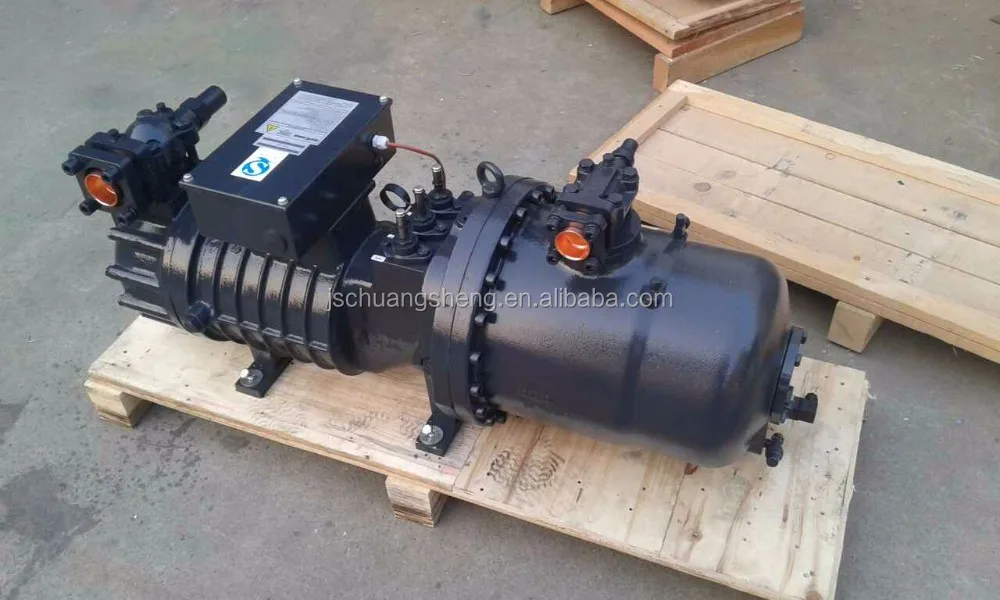 SRC-S-183-L4 Refcomp semi-hermetic screw air conditioning compressor
