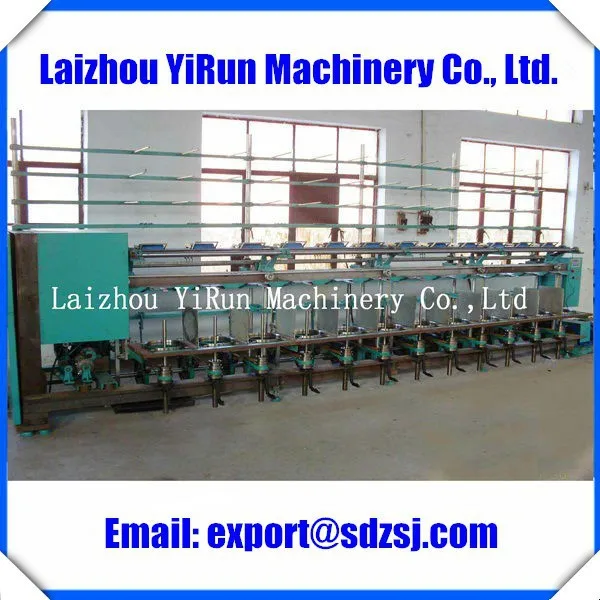 Automatic ring frame chemical fiber and plastic string twister machine