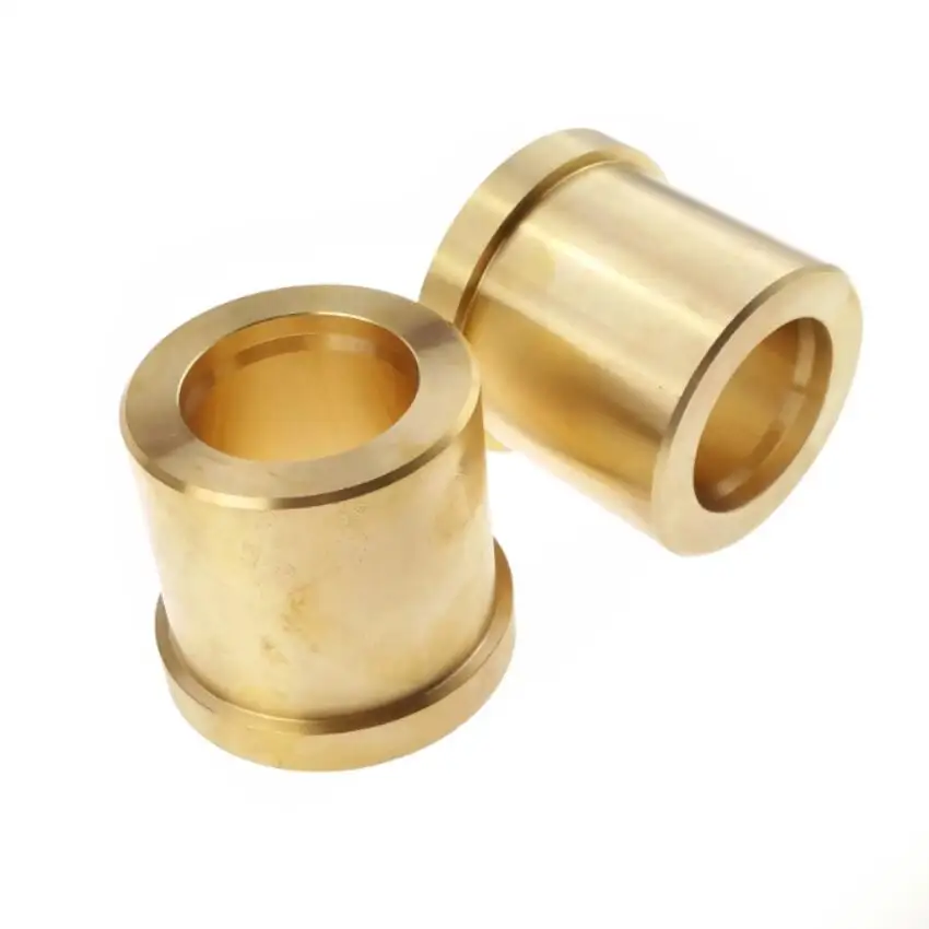 Precise Brass Machined Parts for Shaft Insert 35 mm Hole
