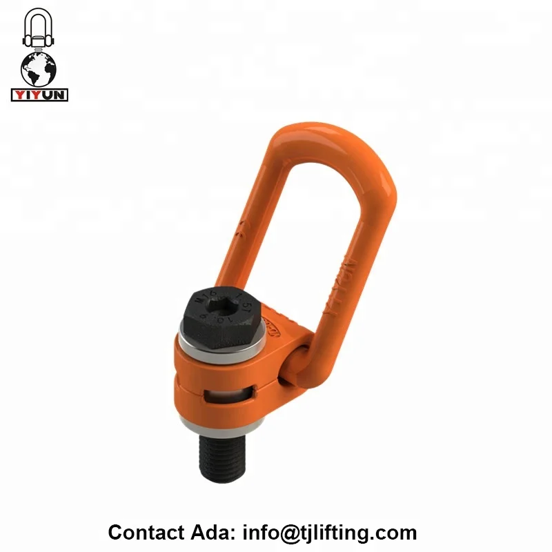 lifting cargo m24 360 degree side-pull swivel hoist ring/lifting point