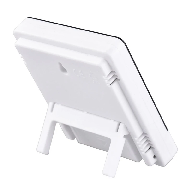 
High accuracy LCD Digital Thermometer Hygrometer Weather Station Indoor Electronic Temperature Humidity Meter Clock HTC-1 