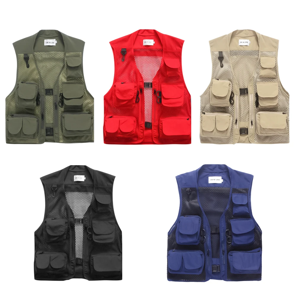 
Peche Fishing Vests Jackets for Fishing Mens Outdoor Sports Clothes Pesca Fishing Hiking Climbing 
