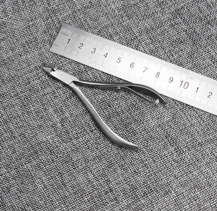 Professional dull finish stainless steel nail cuticle nipper