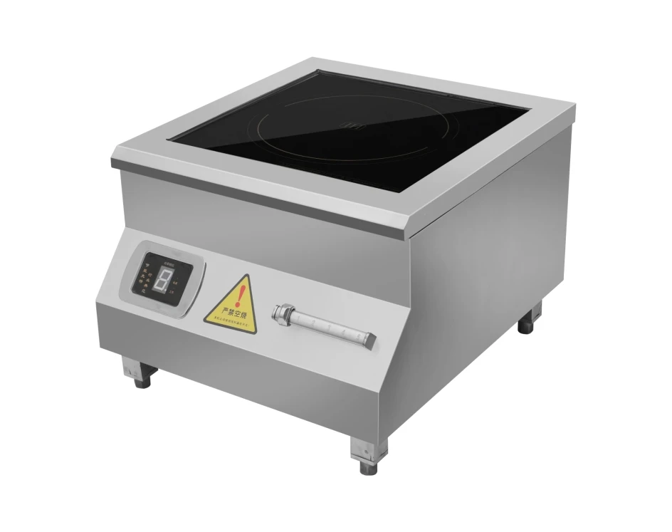 8KW stainless steel desktop wok induction cooker for kitchen