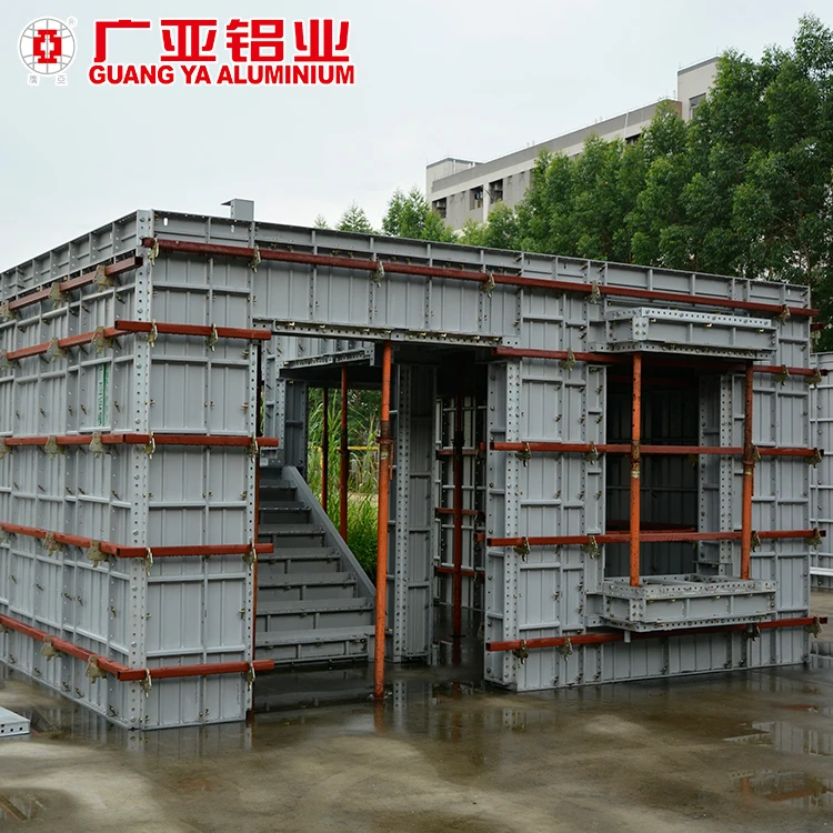 
Recycling construction aluminium concrete formwork,Modular aluminium formwork system for building 