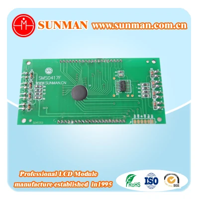 Lcd таможни 4-значный 7-сегментный дисплей