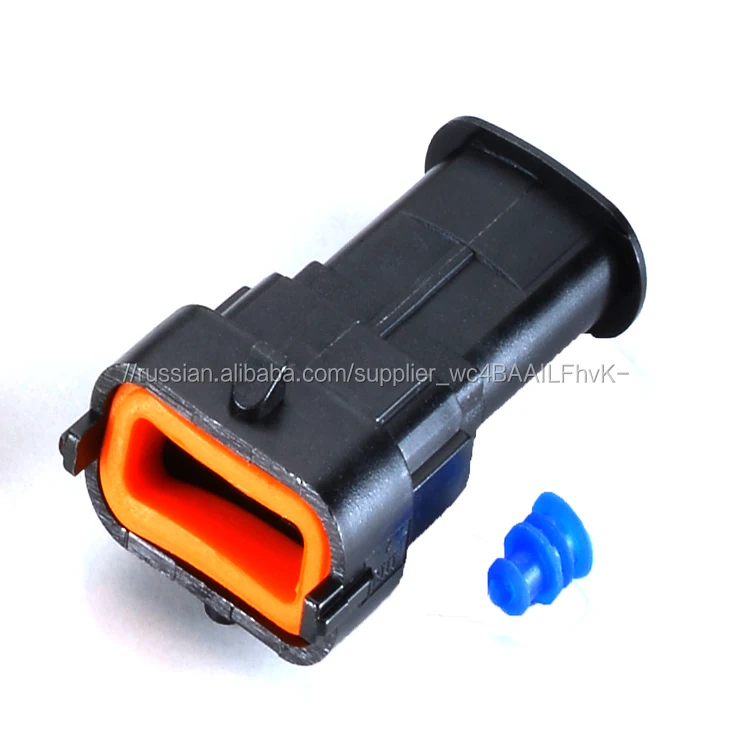 4 пиновый Мопс 2 Pin пластик Водонепроницаемые разъемы проводов