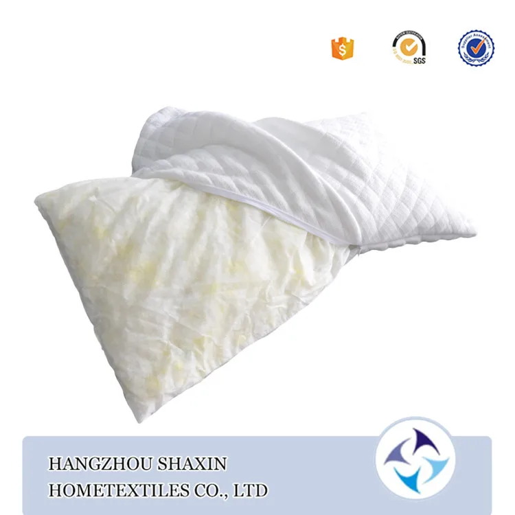 Smash пенозаполнение подушку с стеганая наволочка