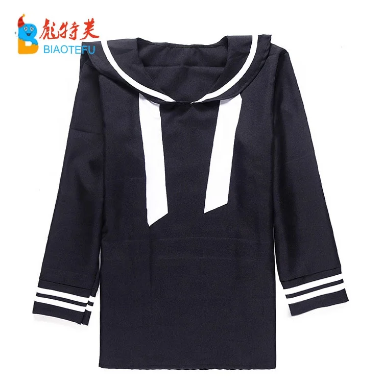 high quality carnival party adult men navy cosplay costumes uniform for adult
