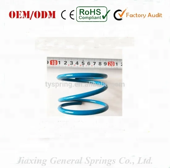 Средняя пружина из стальной проволоки с резиновым покрытием