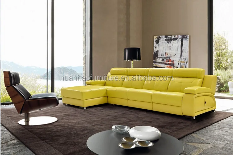 2017 новейшие образцы современной мебели угловой диван S147