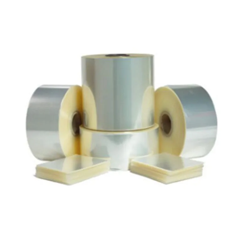 wholesale Transparent heat seal plastic bopp film manufacturer for cigarette packaging