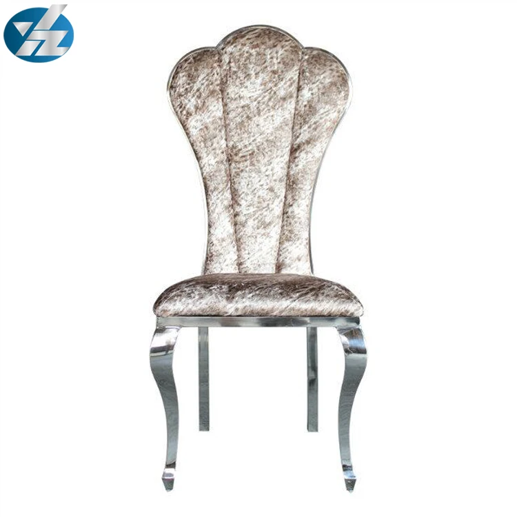 New Royal Style PU Leather Dining Chair For Wedding