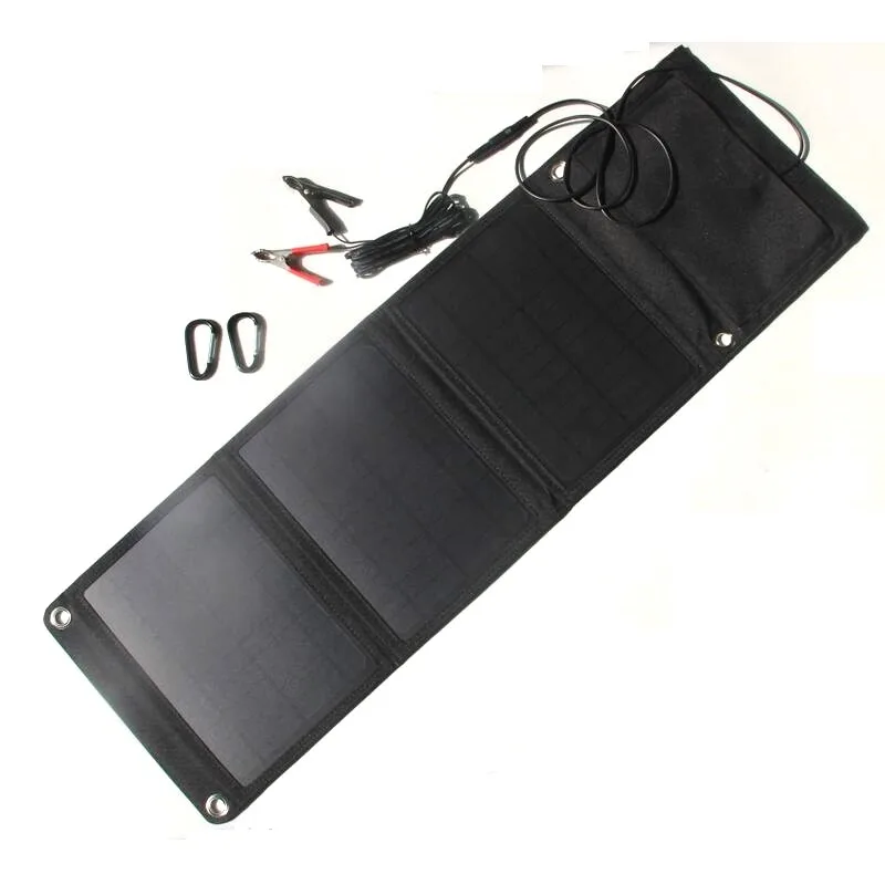 solar mobile charger portable 18W Monocrystalline Silicon Solar Panel Grade A Solar Cells Battery Charger for iPhone/Car