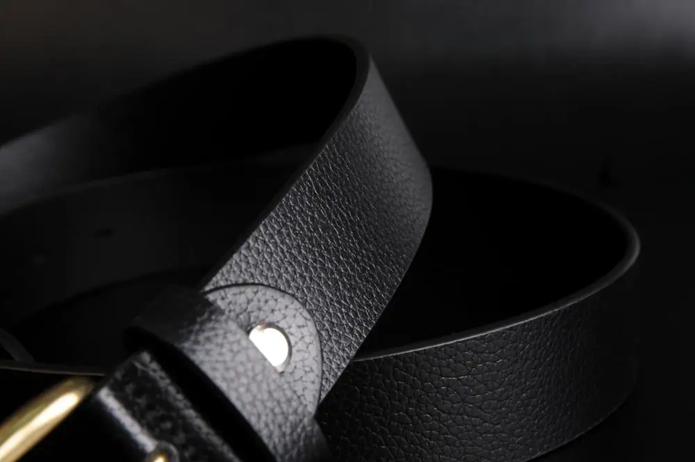 luxury belt Men genuine leather brown belt with Alloy Buckle