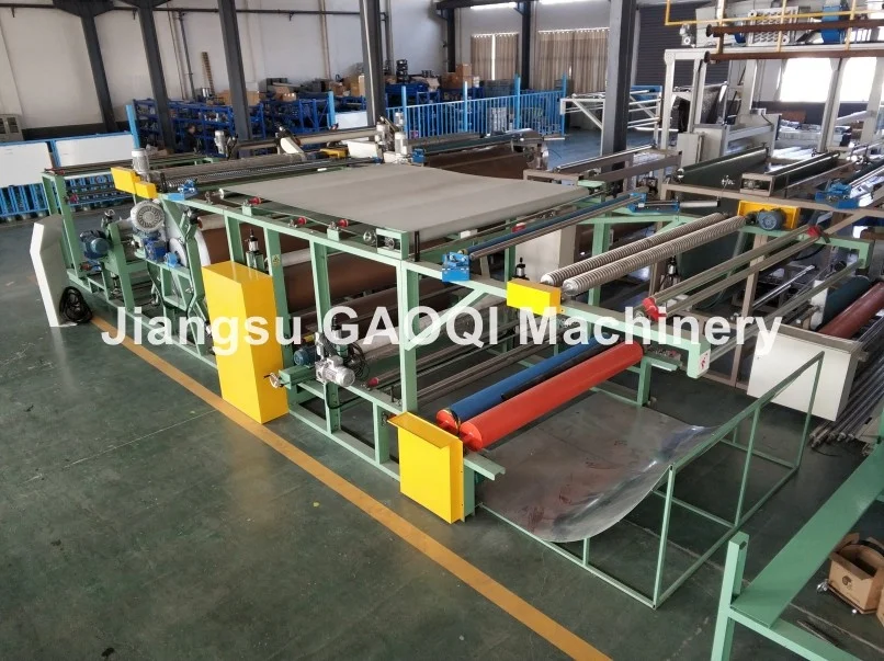 GAOQI factory Solvent glue nonwoven fabric laminating machine