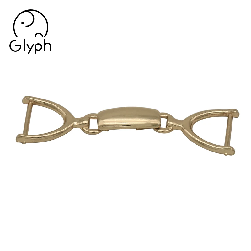 Fashion Metal interlocking buckle 25mm front Closure Buckle for belt