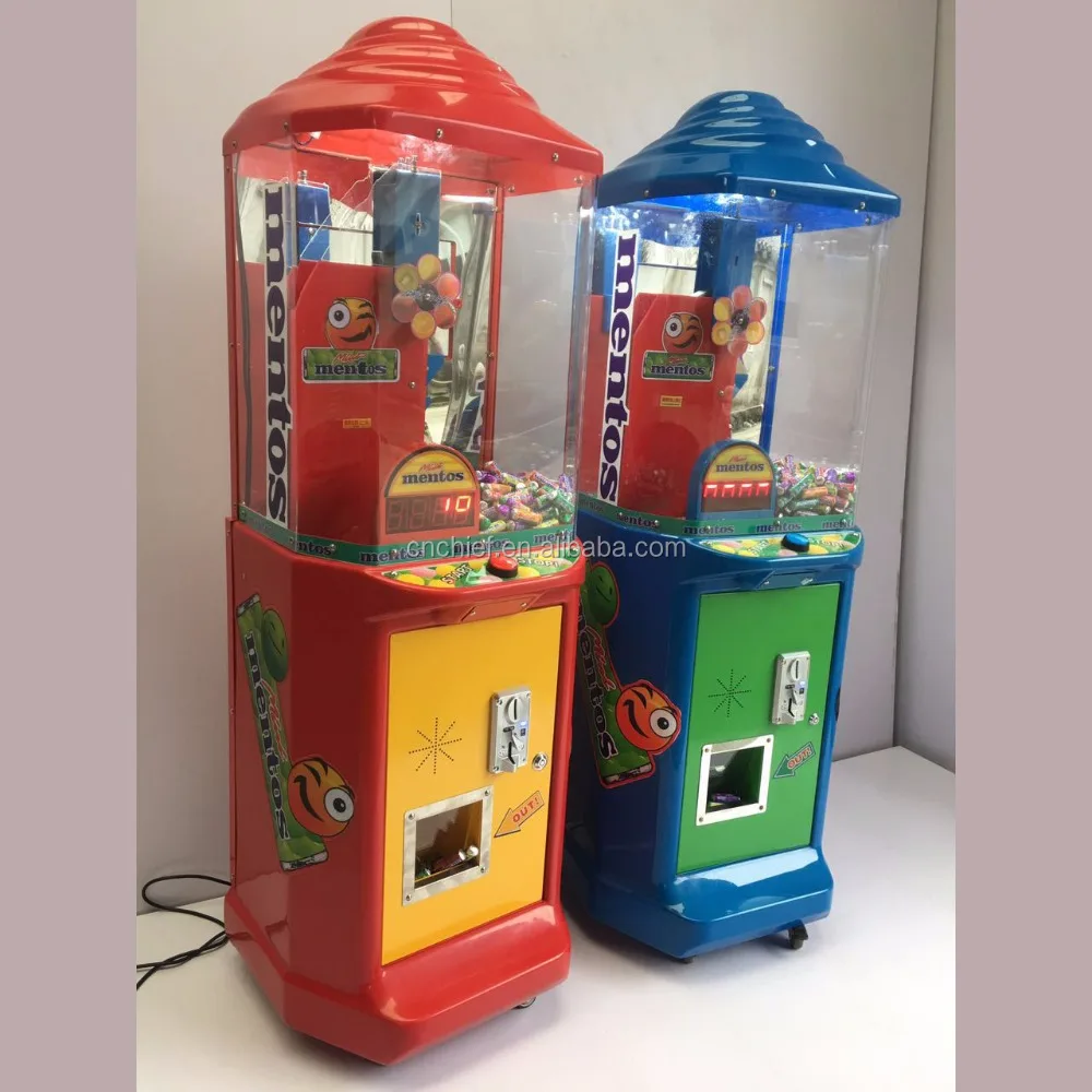 Wholesale custom Mini candy vending machine coin operated machine lollipop machine