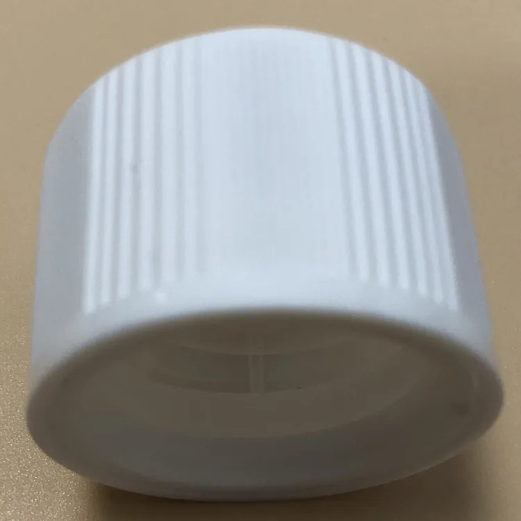 Factory Direct wholesale PP28 DIN28 28/410 white Plastic CRC and tamper evident caps for syrup bottles