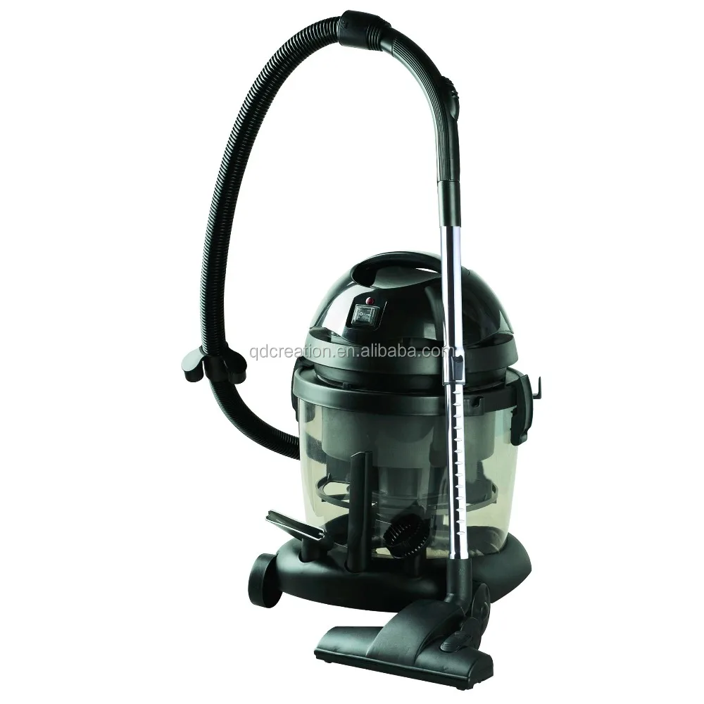 Water filtration vacuum cleaner