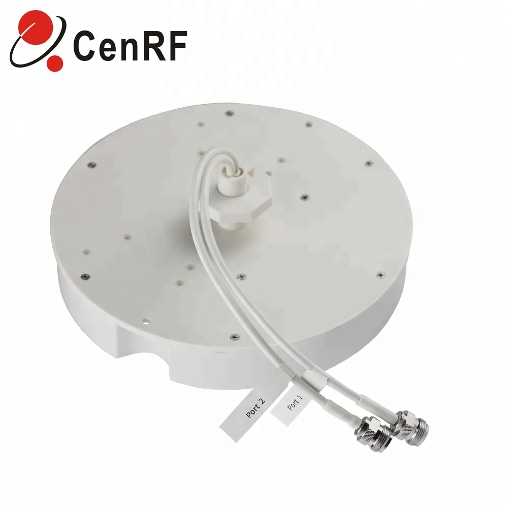 RF Indoor GSM DCS WCDMA signal booster 698-2700MHz 2/4dBi MIMO Omni ceiling Antenna