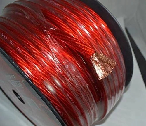 Factory price Copper Electrical Wire for Car Audio Power Ground Cable / Speaker cable with various size 0.5mm2--7mm2