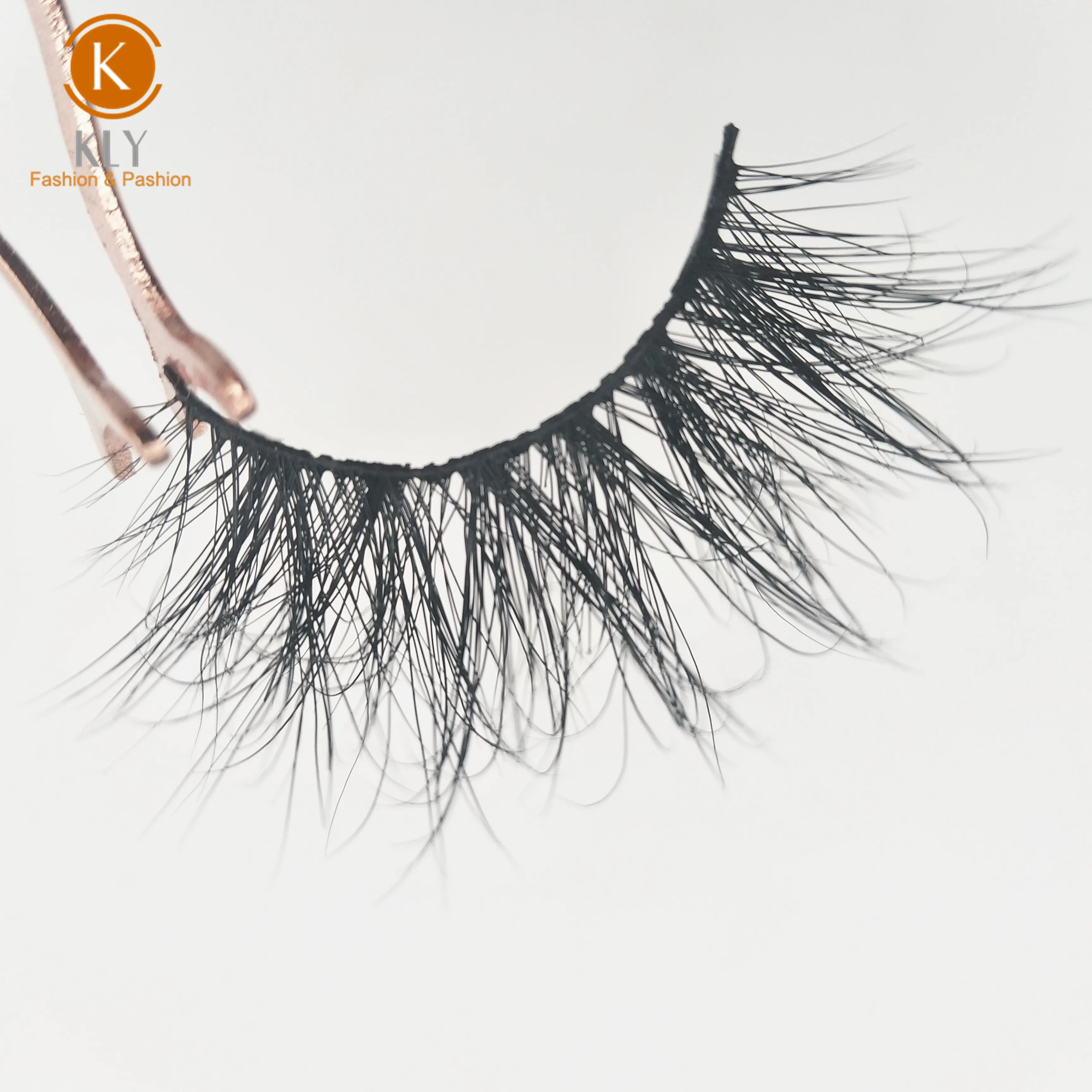 
Our Top Quality private label Make Your Own Brand Long Fluffy Siberian false eyelashes 25MM real mink fur 3d mink eyelashes 