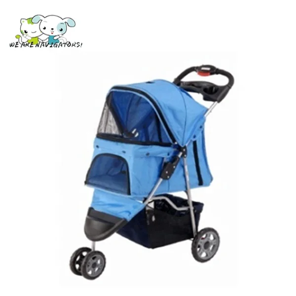 Three Wheel Pet Stroller Cart Carrier