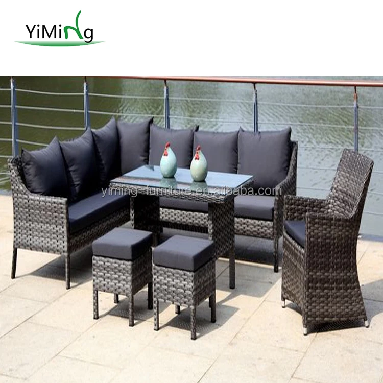 
2015 Hot Sale Outdoor Dining Set Patio Pe Rattan Furniture 