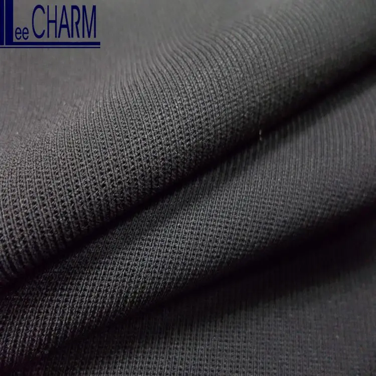 LCL134 Taiwan 100 Polyester Formal Black Dubai Burqa Nida Abaya Fabric