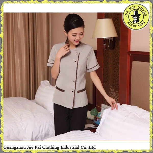 Low Price Unisex Professional Hotel Cleaning Staff Uniforms