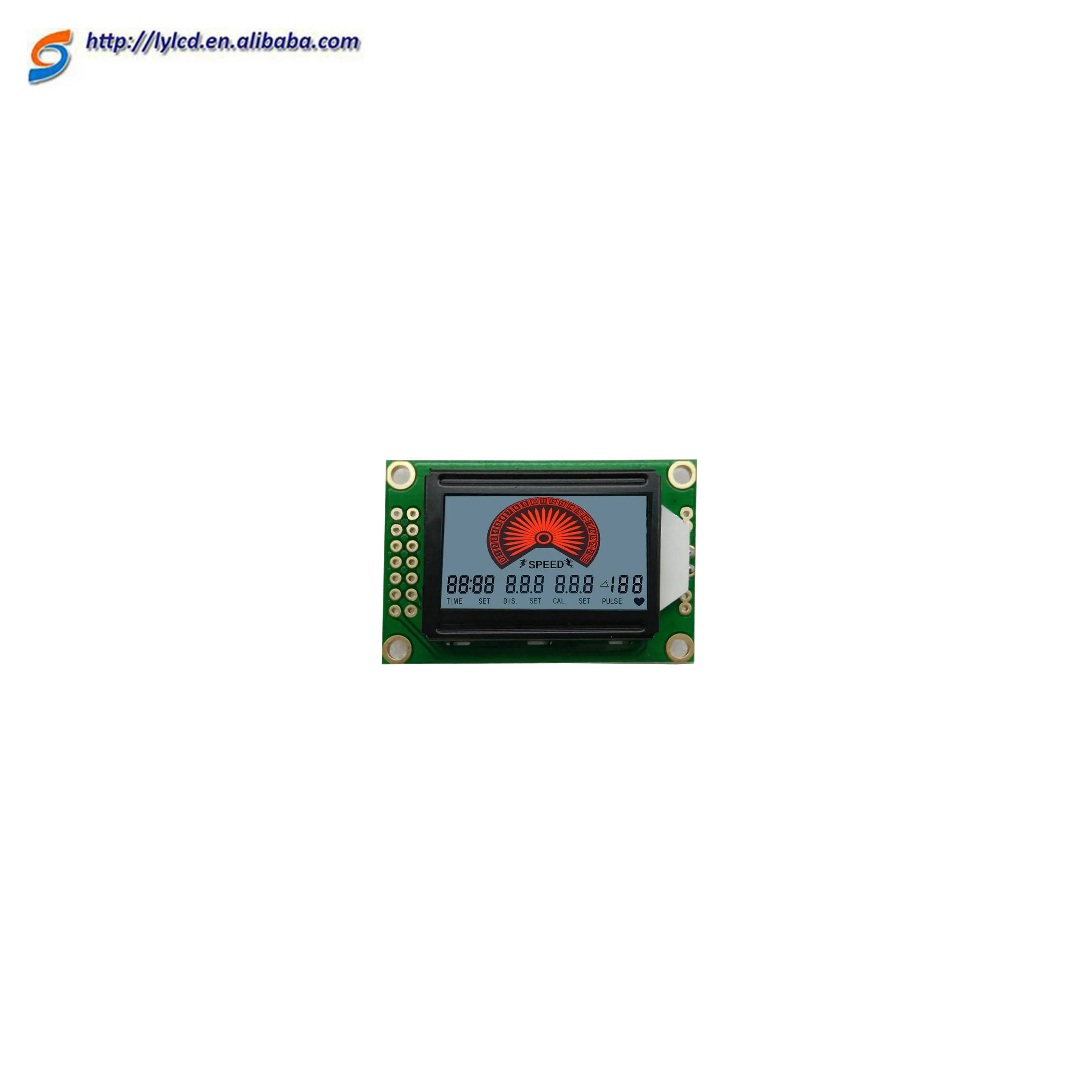 Custom Tn 13 Digitals Segment TN Lcd Display Screen Module Lcm
