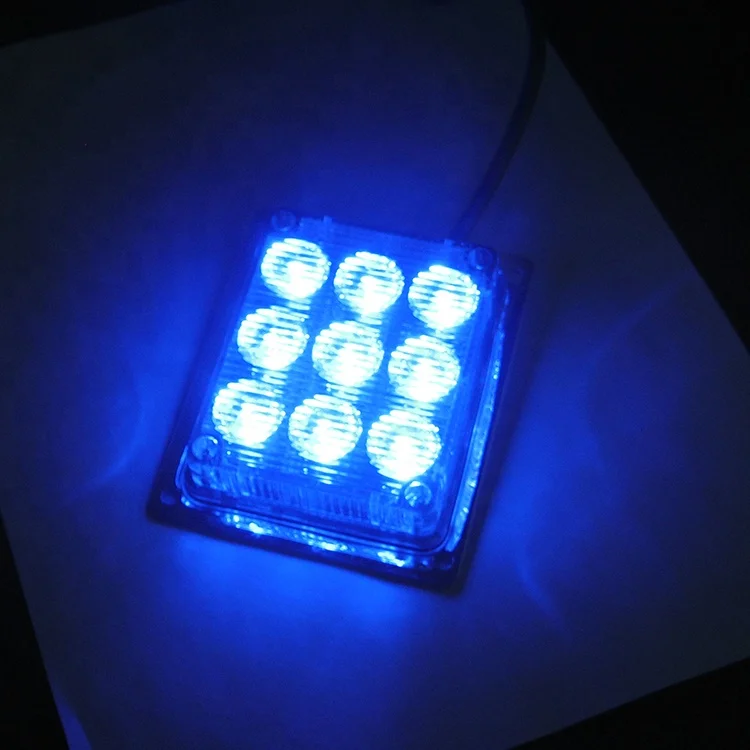 
LYAF LED stainless steel mounting plate flashing low profile deck light 