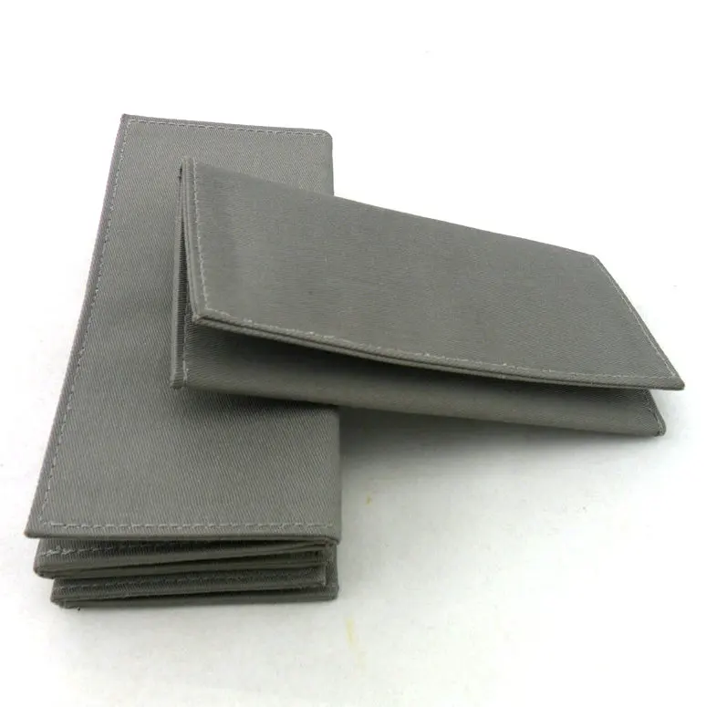 Custom Velvet Watch Pouch Bag Portable Colorful Strap Button Close Leather Watch Pouch