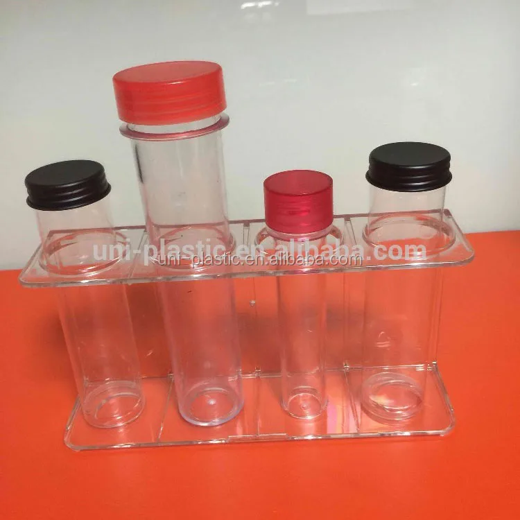 high quality test tube rack 38mm Clear Rack for big test tube or big cigar tubes