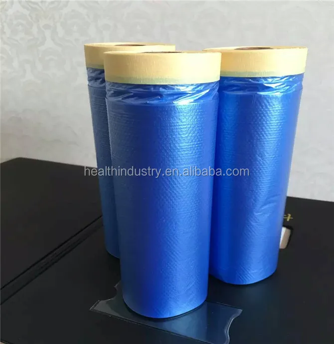 auto painting blue tape masking film