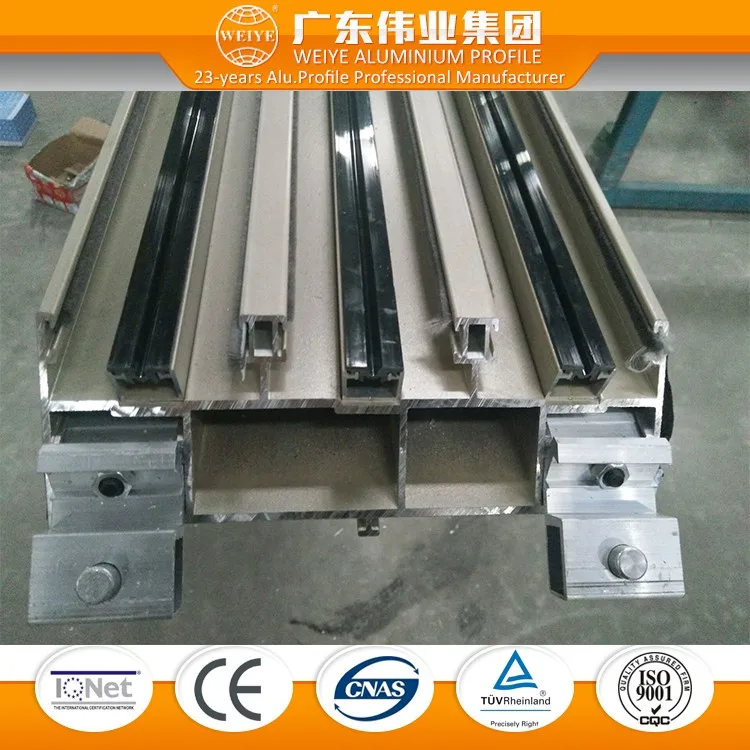 
Aluminium frame for heat insulation casement window aluminium profiles for thermal break casement windows 