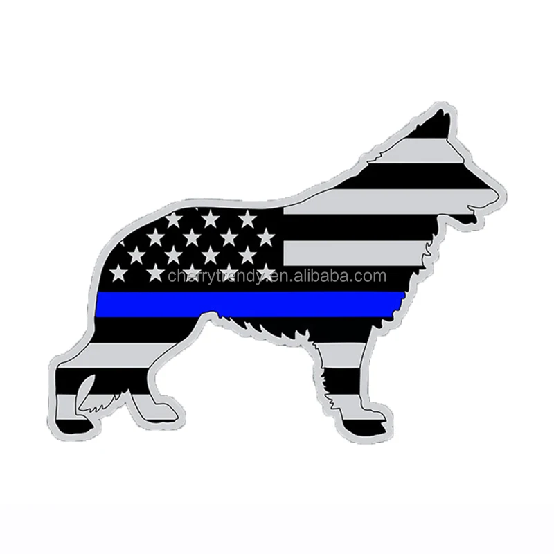 
Blue Line Punisher Car Sticker Red Line Punisher Car Decal 