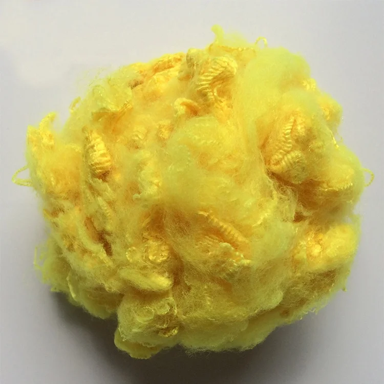 Recycled high tenacity polyester staple fiber 1.2d 38mm