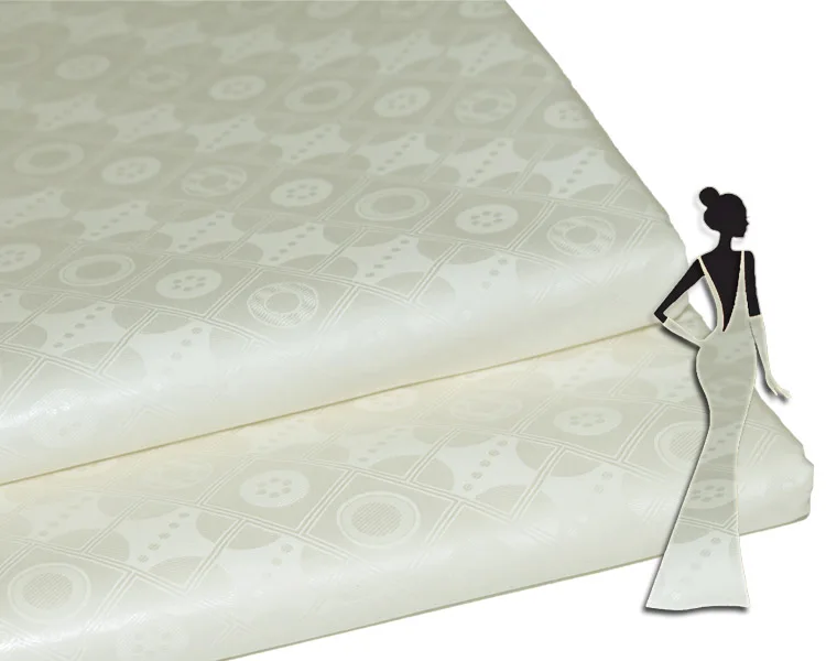 Bazin Riche Textile Knit Custom Jacquard Brocade Fabric Germany Quality